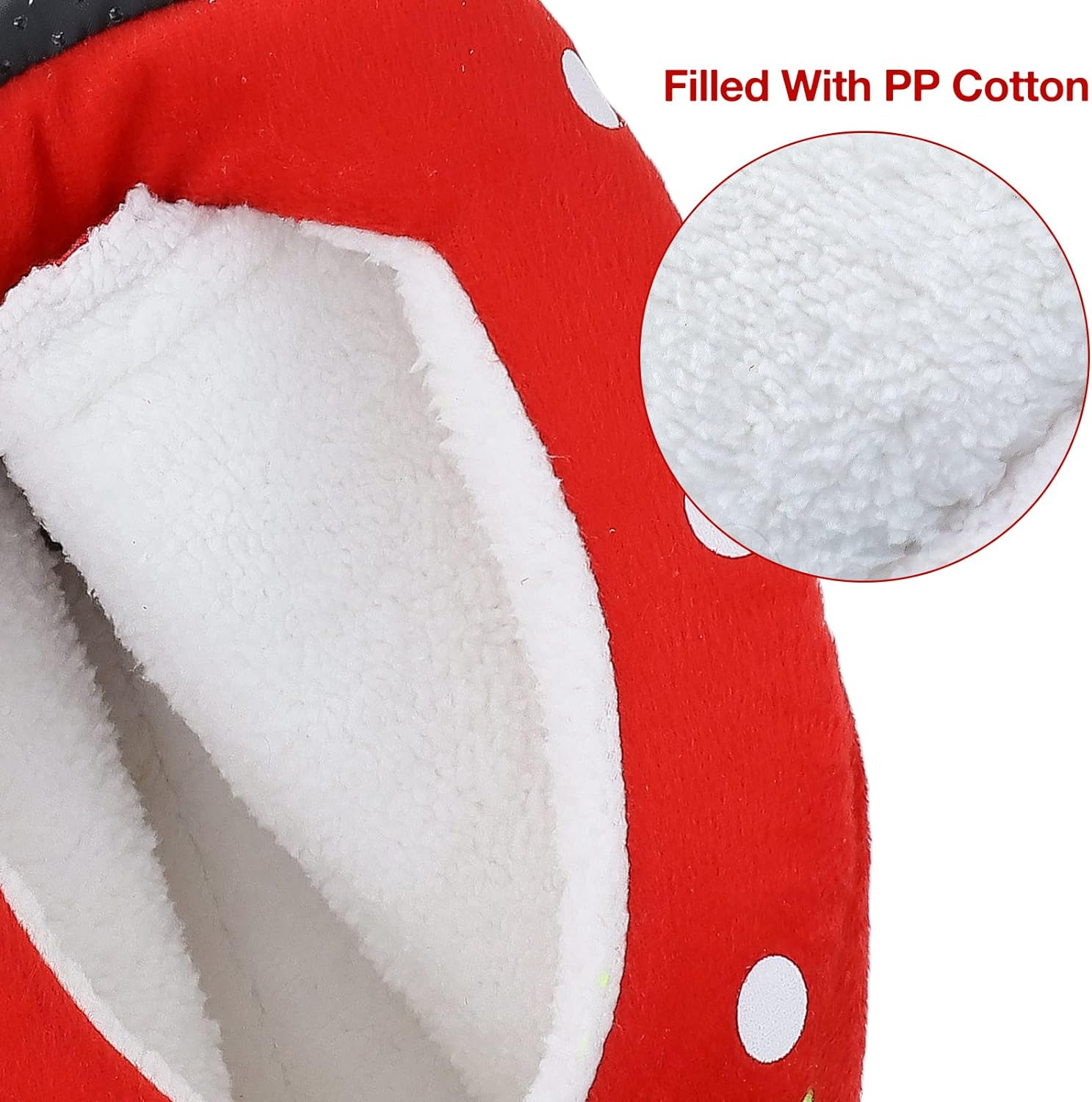 Mygeromon Cuddly Sack Guinea Pig Cave Washable Rabbit Cuddly Cave Cuddly Winter Cosy Small Animal Beds for Dwarf Rabbits / Chinchilla / Hamsters (Stars)